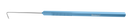 RUMEX Gass Retinal Detachment Hook, 13.00 mm Flat Hook, 1.50 x 0.70 mm Hole, Length 140 mm, Flat Titanium Handle