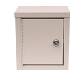 Omnimed Mini Double Door Economy Narcotic Cabinet (9”H X 8”W X 5 5⁄8”D)