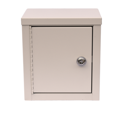 Omnimed Mini Double Door Economy Narcotic Cabinet (9”H X 8”W X 5 5⁄8”D)