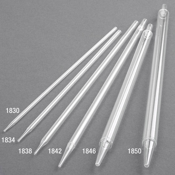 Globe Scientific 10mL, Aspirating Pipette, PS, Standard Tip, 343mm, STERILE, No Printing, Individually Wrapped - GS-1842