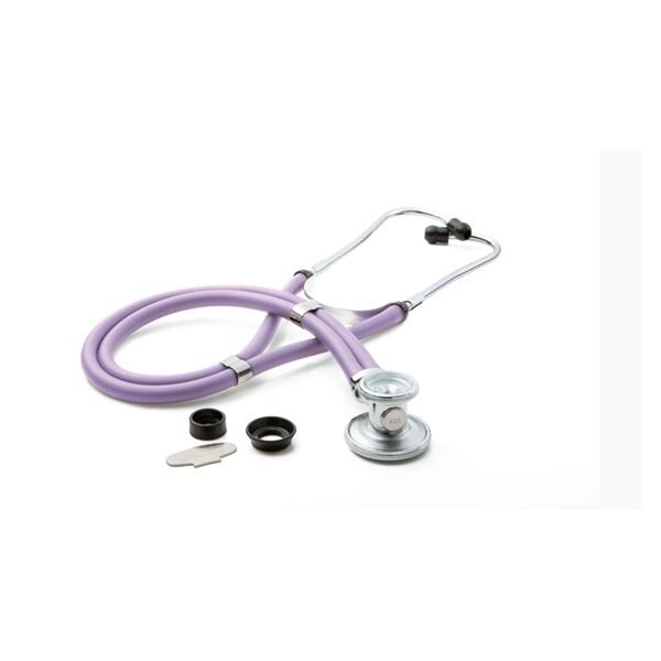 American Diagnostic Corp. Stethoscope Sprague Rappaport Adscope 641 Lavender Adult/Pediatric 30" 2Hd Eachch - 641LV