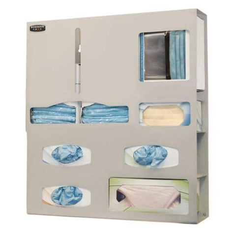 Bowman Medical Products Dispenser Protection System Beige 22.75 in x 25.63 in x 4.58 in Each - PS016-0512