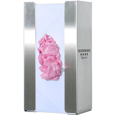 Bowman Medical Products Glove Box Holder Stainless Steel Single Gray Each - GS-004