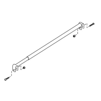 Graham Immobilizer Anti-Fld f/ Advntg/Trvlr SE/L3/L4/LX/Advntg Rclnr Chrm 16-24 Slvr Each - Field/Everest &Jennings - 92523850