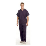 Fashion Seal Shirt Scrub Fashion Seal 78730 Unisex 2X Large Eggplant Each - 78730-2XL