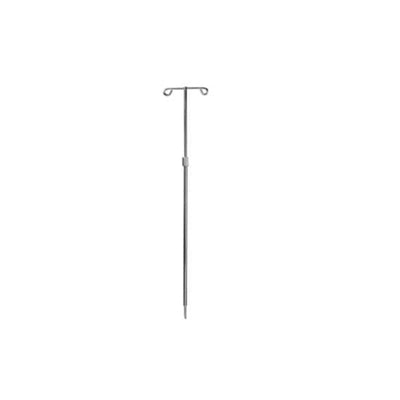 Graham Pole IV For Bed Socket 2 hook 35-65" Telescoping Each - Field/Everest &Jennings - 2101A