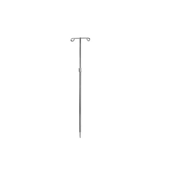 Graham Pole IV For Bed Socket 2 hook 35-65" Telescoping Each - Field/Everest &Jennings - 2101A