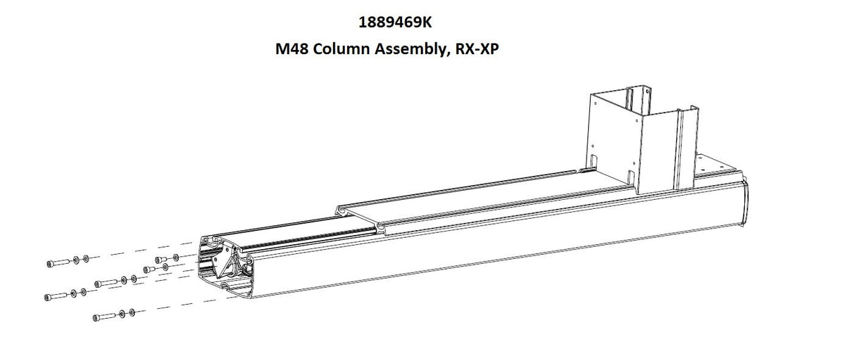 capsa M48 CareLink Column Assembly RX-XP