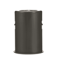 Hillrom O2 Tank Holder, Aluminum - 189974