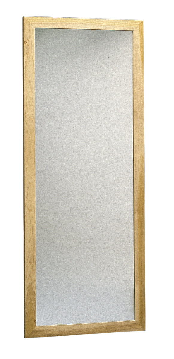 Glass mirror, wall mount, vertical, 28" W x 75" H