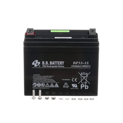 Hillrom Battery, Lead Acid, Vr, 12V, 33Ah - 190036