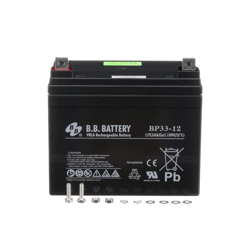 Hillrom Battery, Lead Acid, Vr, 12V, 33Ah - 190036