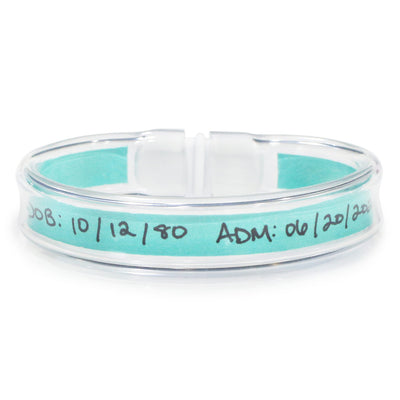 Mabis® Wrist Bands with Multiple Color Inserts, (50/box) - 190