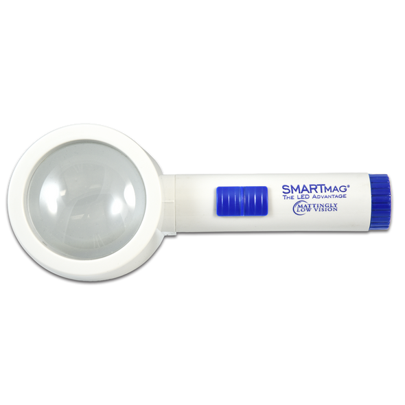 SMARTMAG 4X "HIGH CONTRAST" WARM LED STAND MAGNIFIER