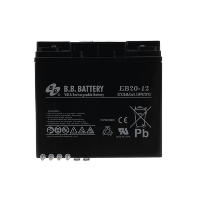 Hillrom Battery, Lead Acid, 12V, 20Ah  - 192410