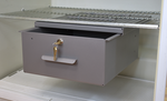 Omnimed Aluminum Refrigerator Lock Box (Size & Lock Options Available)