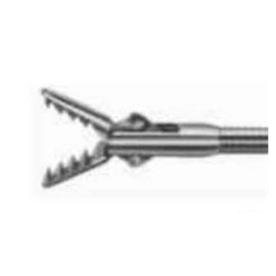 Hermann Medizentechnik Forcep Grasping 40cm Double Action Serrated 5Fr Stainless Steel Each - BR980-7013-005