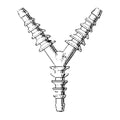 Busse Hospital Disposable Connector Tube Polypropylene 6-15mm 6-In-1 150/CA - 519