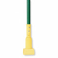 Wet Mop Handle Jaw Mop Connection Type Green Fiberglass 60 Handle Length