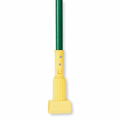 Wet Mop Handle Jaw Mop Connection Type Green Fiberglass 60 Handle Length