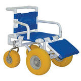 All terrain chair - 20" internal width - safety belt - elevated leg rest