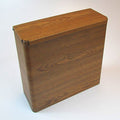 capsa Vintage Mobile Trash Can - Chatsworth Oak