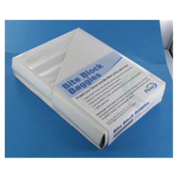 Flow X Baggies Bite Block Flow Dental 3.14 in x 4.72 in 500/Bx - Ray Corp - 70104