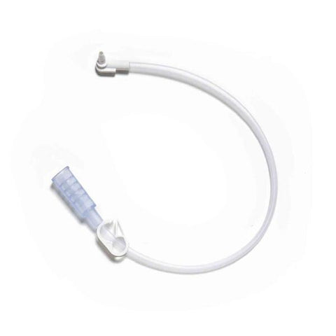 Avanos Medical Continuous Feed Extension Set Mic-Key 24" SECUR-LOK Right-Angle Connector 5/Ca - 0123-24