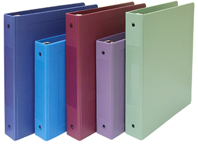 Omnimed 2" Side & Top Open Hopsital Grade Tri-Poly Molded Ring Binders (3 Ring)