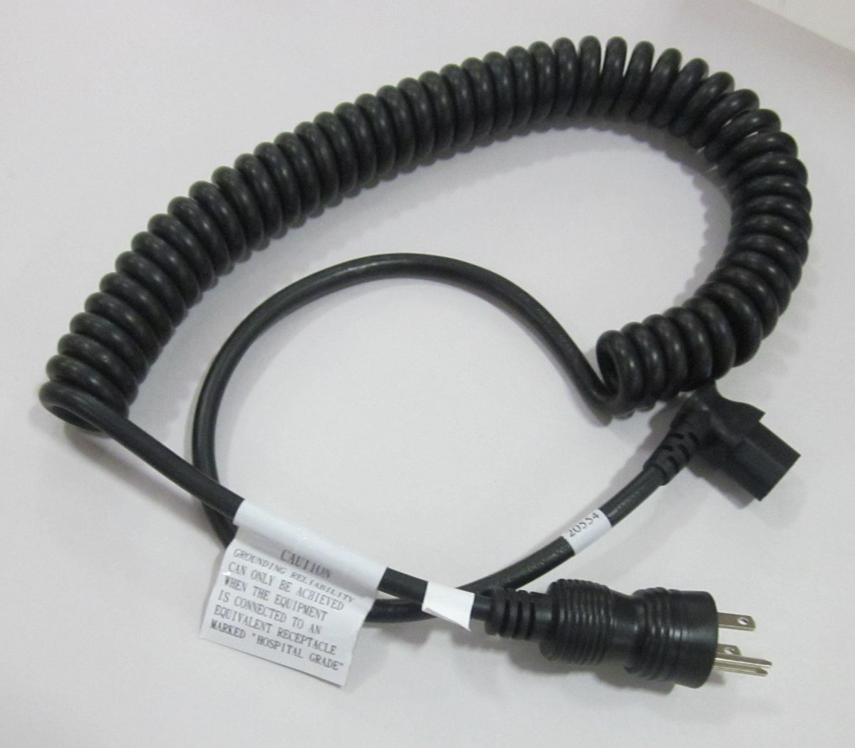 capsa Avalo ACi Spiral Power Cord - Hospital Grade