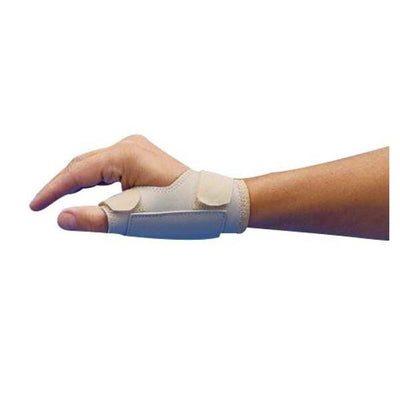 Patterson Med(Sammons Preston) Brace Support Collum CMC Adult Thumb Leather Beige Size Large Right Each - A920RL