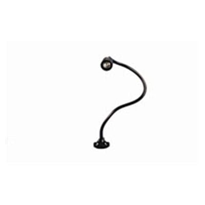 Dazor Lighting Solutions Lighting Units Halogen Lamp Desk Mount Gooseneck 12V Black Each - 6004-A-BK