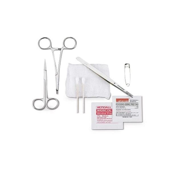 Medical Action Industries Tray Wound Closure Minor With 7-1/2x13" Refuse Bag 20/CA - 61204