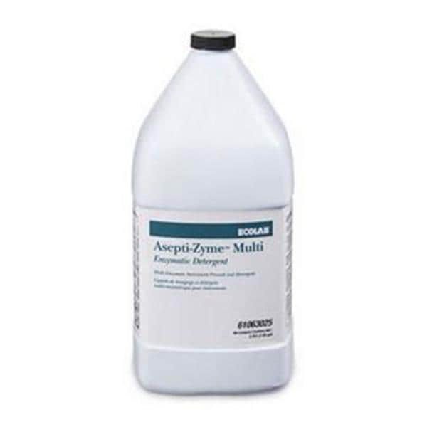 Ecolabs/Huntington Med. Detergent Multi Enzyme Asepti-Zyme Multi 1 Gallon Fragrance Free 4/Ca - 6068444