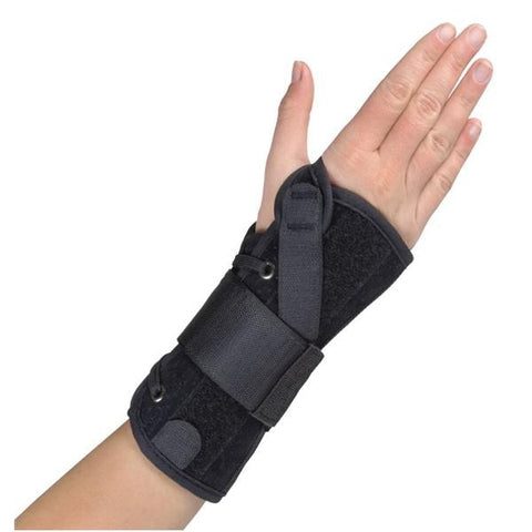Hely & Weber Splint Orthosis Wrist/Forearm Suede Black Size X-Small Left Each - 434B-LT-XS