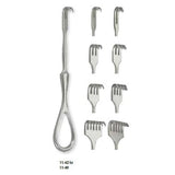 Miltex Retractor Volkman 4-1/2" 4 Sharp Prong Stainless Steel Each - Integra Miltex - 11-44