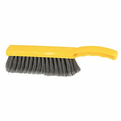 12-1/2 L Polypropylene Short Handle Bench Brush Yellow