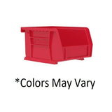 Akro Bin Storage AkroBins 5-3/8x4-1/8x3" Red Polymer With Label Holder 24/Case - Mils - 30210RED