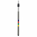 Mop Handle Quick Change Mop Connection Type Silver Aluminum 34-60 Handle Length