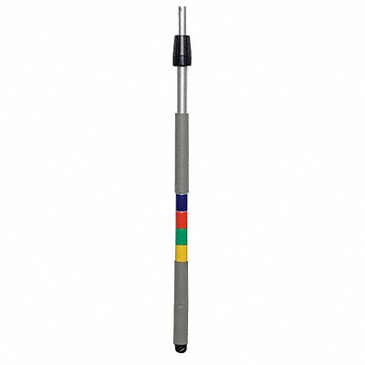 Mop Handle Quick Change Mop Connection Type Silver Aluminum 34-60 Handle Length