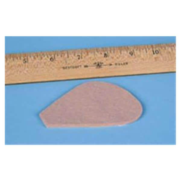 Superior Felt & Filtration,LLC Pad Orthopedic Metatarsal Felt 1/8" Thick Adhesive 100/Pk - MPAD-027