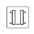 Bemis Healthcare, Inc Plate Wall For Suction Canister 4-1/2x4-1/2" 12/CA - 530510