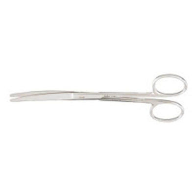 Miltex Scissors Operating 5-1/2" Blunt/Blunt Curved Stainless Steel Each - Integra Miltex - 5-90