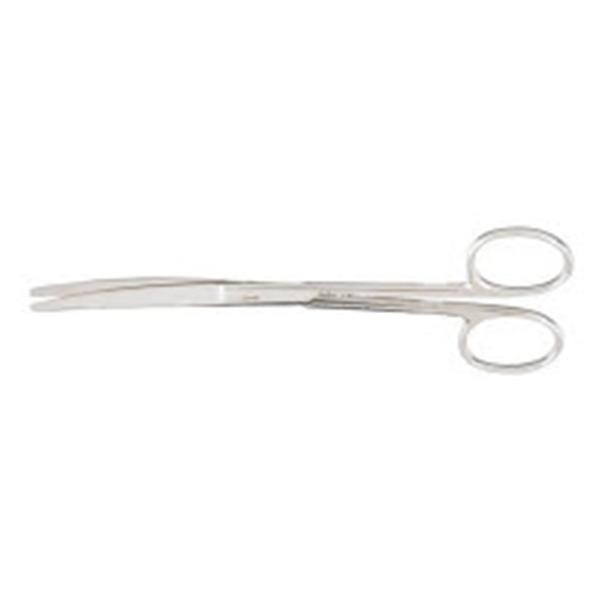 Miltex Scissors Operating 5-1/2" Blunt/Blunt Curved Stainless Steel Each - Integra Miltex - 5-90