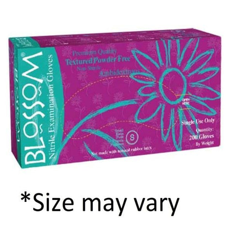 Blossom/Mexpo Gloves Exam Blossom Powder-Free Nitrile Latex-Free X-Large Light Blue 10/Ca - BM 46209-N-PF