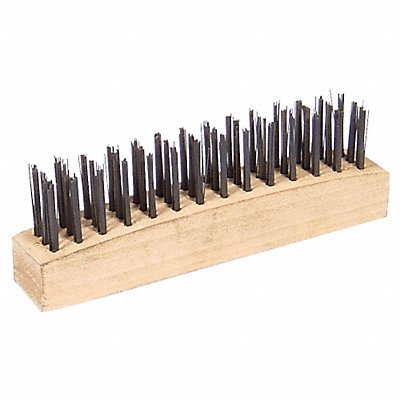 4-41/64 L Steel Block Scratch Brush 1 EA