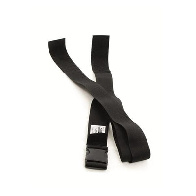 Laerdal Medical Corp Strap Restraint 5' 2 Piece Hook and Loop, Quick-Release Buckles Black Each - 982512