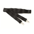 Laerdal Medical Corp Strap Restraint Premium 88" 2 Piece Push Button Speed Clip Black Each - 982513