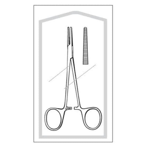 Sklar Instruments Forcep Hemostatic Halsted Mosquito Econo 5" Straight SS Disposable 50/Bx - 96-2536