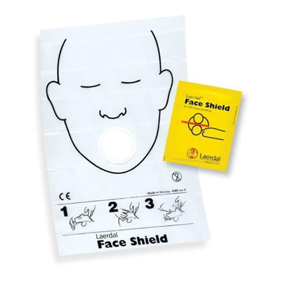 Laerdal Medical Corp Face Shield CPR Barrier 10/Bx - 46000001